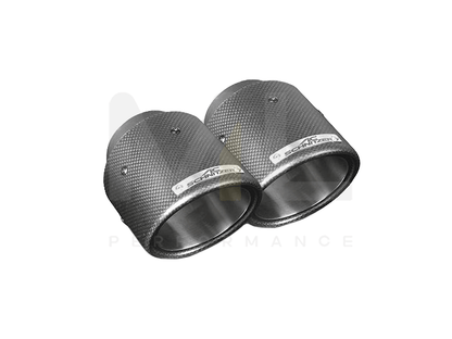 AC Schnitzer BMW F30 F31 340i Dual Sports Exhaust With Carbon Fibre Tailpipes - ML Performance UK 