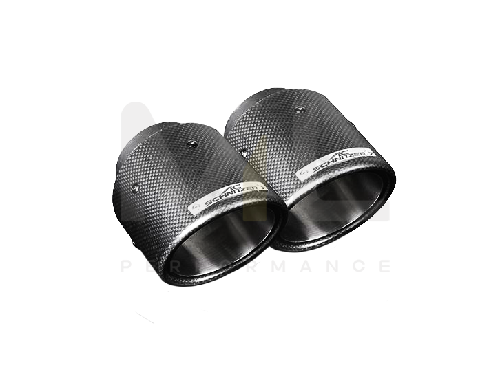 AC Schnitzer BMW F39 G20 G21 90mm Sport Tailpipe Set (Inc. X2 20dx, X2 25dx, 320d & 330i) - ML Performance UK