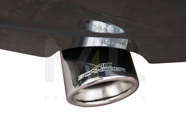 AC Schnitzer BMW F40 90mm Sport Chrome Tailpipes (116d, 118i, 118d & 120dx) - ML Performance UK