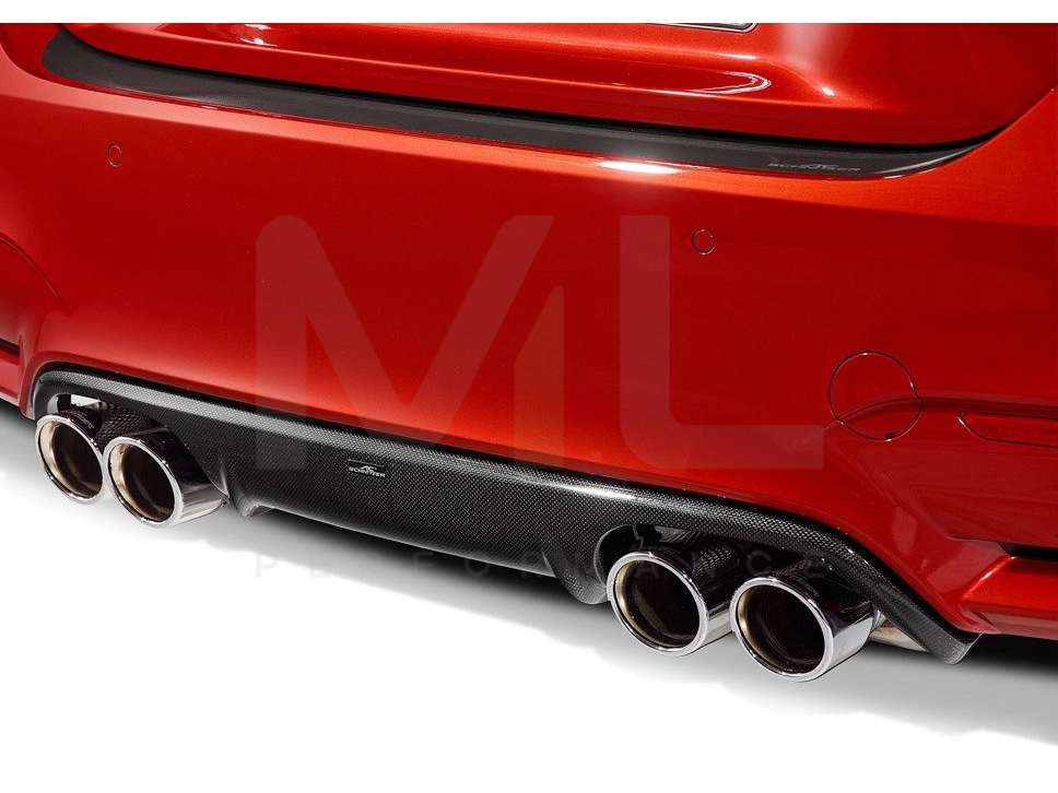 AC Schnitzer BMW F80 F82 F83 Carbon Fibre Rear Diffuser (M3 & M4) - ML Performance UK