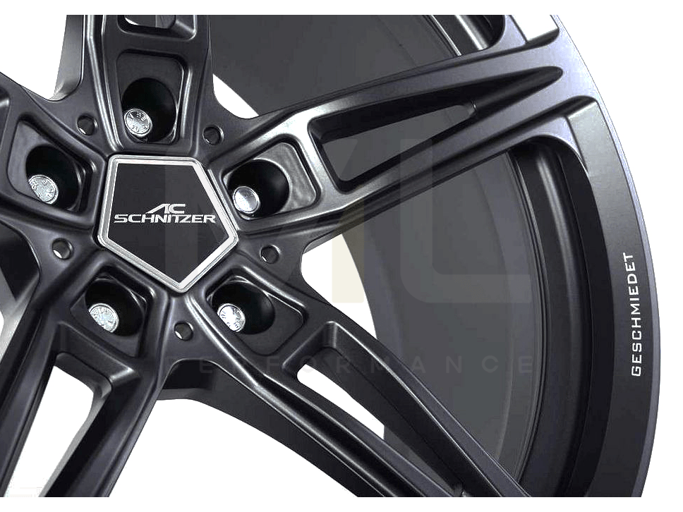 AC Schnitzer BMW F80 F82 F83 F87 AC1 20" Forged Anthracite Alloy Wheel Set (M2, M2 Competition, M3 & M4) - ML Performance UK