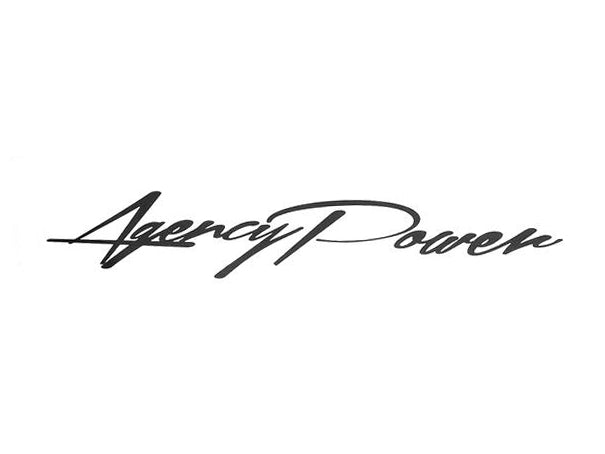 Agency Power Cursive Stickers - ML Performance UK