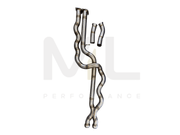 Active Autowerke BMW F87 LCI M2 Competition Equal Length Mid Pipe