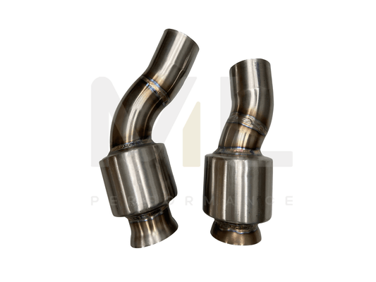 Active Autowerke BMW F87 LCI M2 Competition Resonator Pipes for Equal Length Mid Pipe - ML Performance UK
