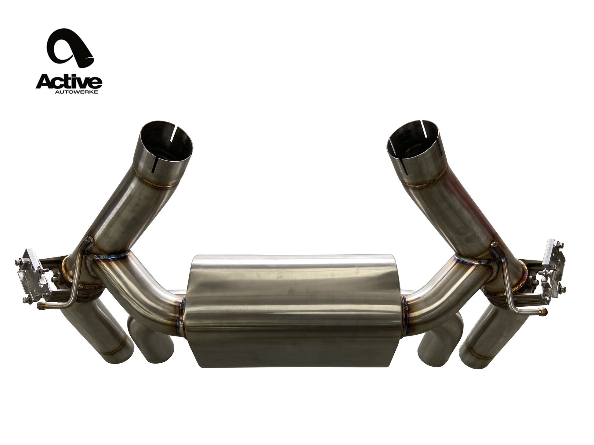 Active Autowerke BMW F87 LCI M2 Competition Valved Rear Axle-Back Exhaust - ML Performance UK