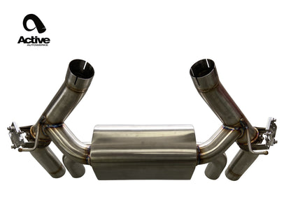 Active Autowerke BMW F87 LCI M2 Competition Valved Rear Axle-Back Exhaust - ML Performance UK