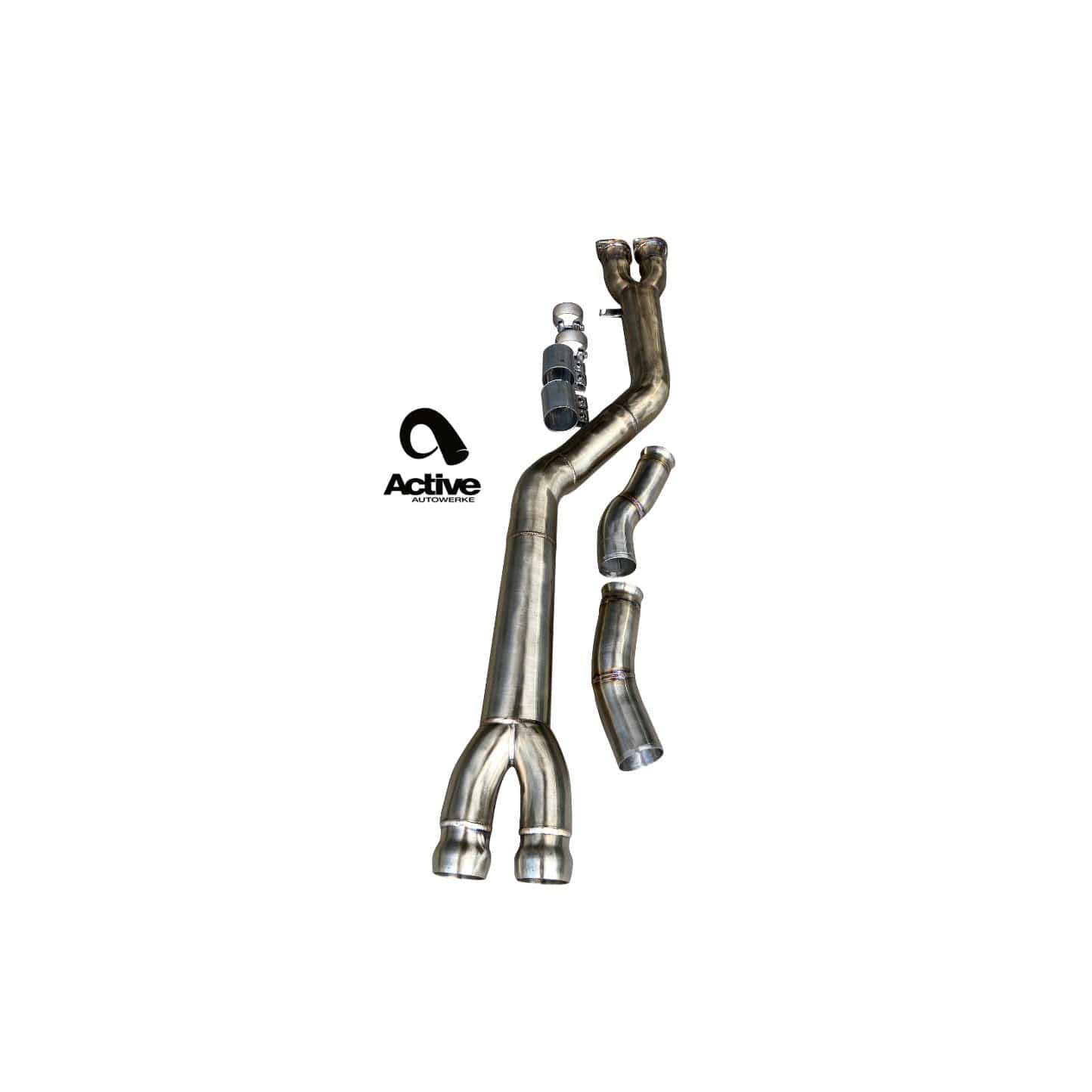 Active Autowerke BMW S58 F97 F98 Signature Single Midpipe (X3 M & X4 M)