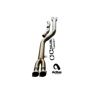 Active Autowerke BMW S58 F97 F98 Signature Single Midpipe (X3 M & X4 M)