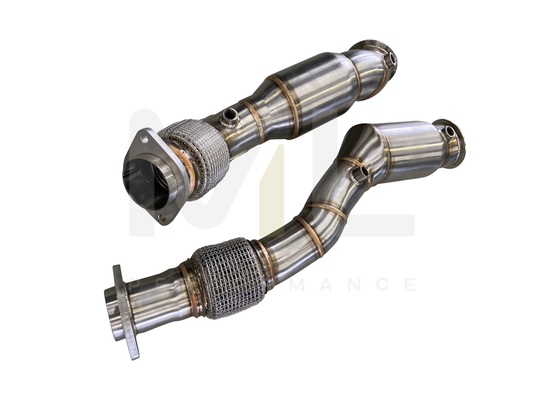 Active Autowerke BMW S58 F97 F98 Sport Cat Downpipe (X3 M & X4 M) - ML Performance UK