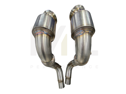 Active Autowerke BMW S63 N63 E70 E71 F85 F86 Sport Cat Downpipe (Inc. X5 50ix, X6 50ix, X5 M & X6 M) - ML Performance UK