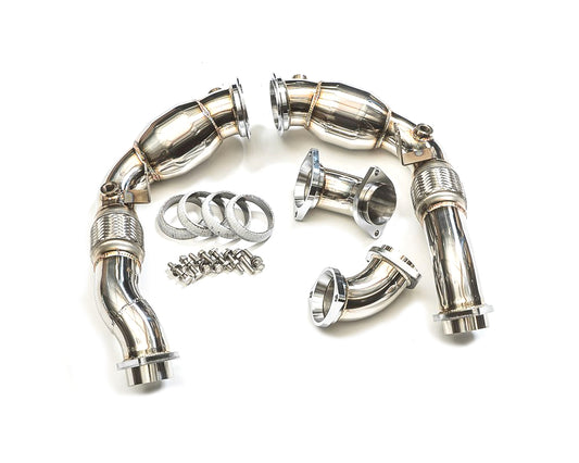 Agency Power BMW Race Downpipes (X5M, X6M & xDrive50i) ML Performance UK