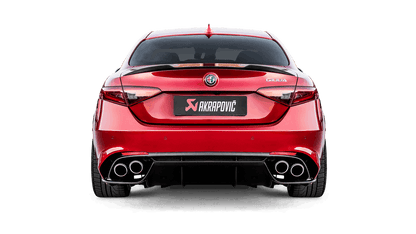 Akrapovic Alfa Romeo Giulia Quadrofoglio Evolution Line Titanium Exhaust System - ML Performance UK