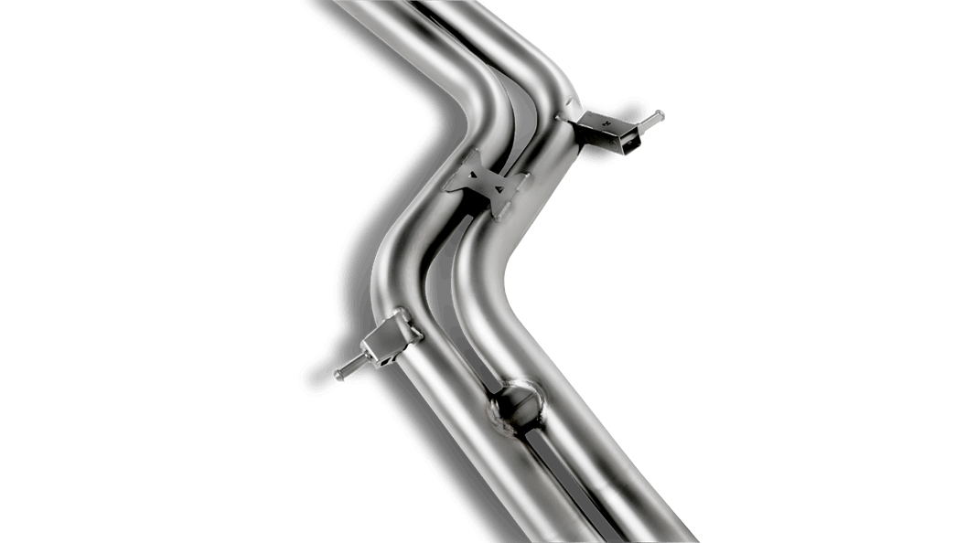 Akrapovic Audi 8T S5 Coupe Stainless Steel Link Pipe - ML Performance UK