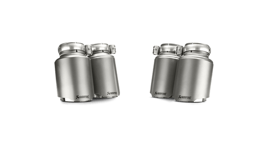 Akrapovic BMW F80 F82 F83 Titanium Tail Pipe Set (M3 & M4) - ML Performance UK