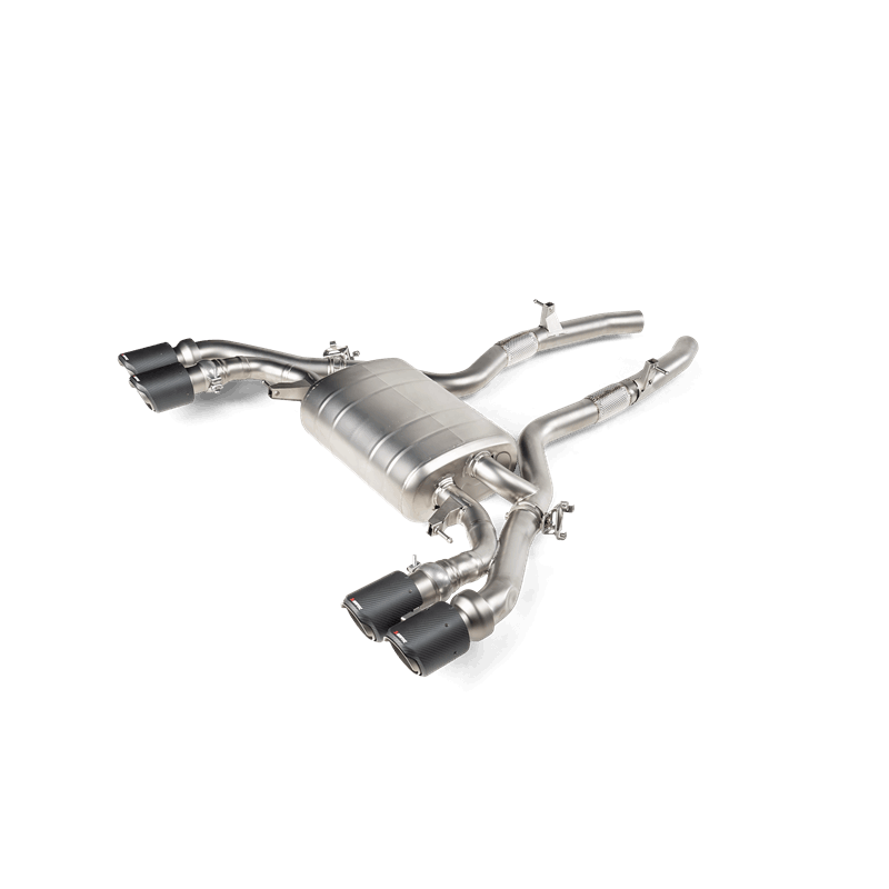 Akrapovic BMW F97 F98 Competition OPF/GPF Titanium Slip-On Line Exhaust (X3 M & X4 M) - ML Performance UK