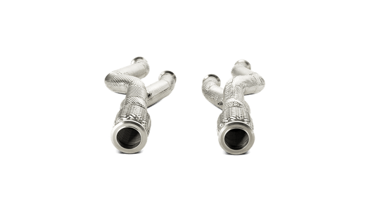 Akrapovič Lamborghini LP 700-4 Aventador Inconel De-cat Link Pipe Set - ML Performance UK