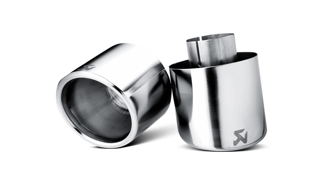 Akrapovic MINI R56 R57 R58 R59 Tail Pipe Set (Cooper S, Cooper S Coupe, Cooper S Roadster & JCW) - ML Performance UK