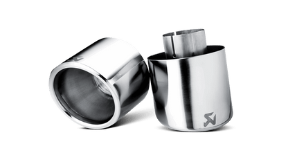 Akrapovic MINI R56 R57 R58 R59 Tail Pipe Set (Cooper S, Cooper S Coupe, Cooper S Roadster & JCW) - ML Performance UK