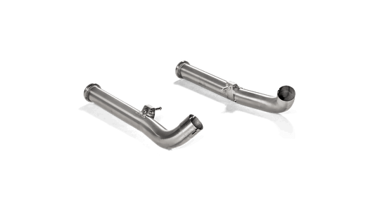 Akrapovic Mercedes-Benz W463A G 63 AMG Front Titanium Link Pipe Set - ML Performance UK