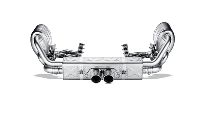 Akrapovič Porsche 3.6 997 911 Slip-On Line Titanium Exhaust System (911 GT3 & GT3 RS) - ML Performance UK