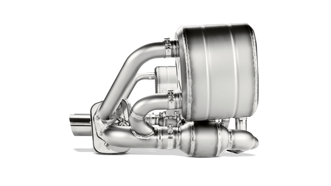 Akrapovič Porsche 3.6 997 911 Slip-On Line Titanium Exhaust System (911 GT3 & GT3 RS) - ML Performance UK