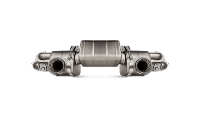 Akrapovič Porsche 718 Slip-On Line Titanium Exhaust System (Cayman GT4 & Boxster Spyder) - ML Performance UK