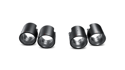 Akrapovič Porsche 958 Cayenne Carbon Tail Pipe Set (Inc. Cayenne, S, GTS & Turbo) - ML Performance UK