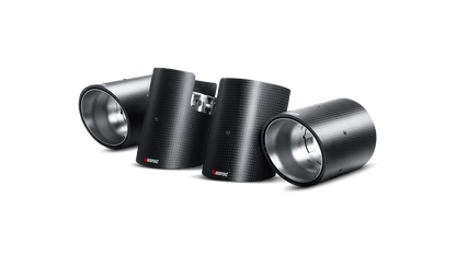 Akrapovič Porsche 958 Cayenne Carbon Tail Pipe Set (Inc. Cayenne, S, GTS & Turbo) - ML Performance UK