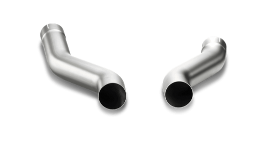 Akrapovič Porsche 958 Cayenne Titanium Link Pipe Set (Cayenne S Diesel, Cayenne Turbo & Cayenne Turbo S) - ML Performance UK