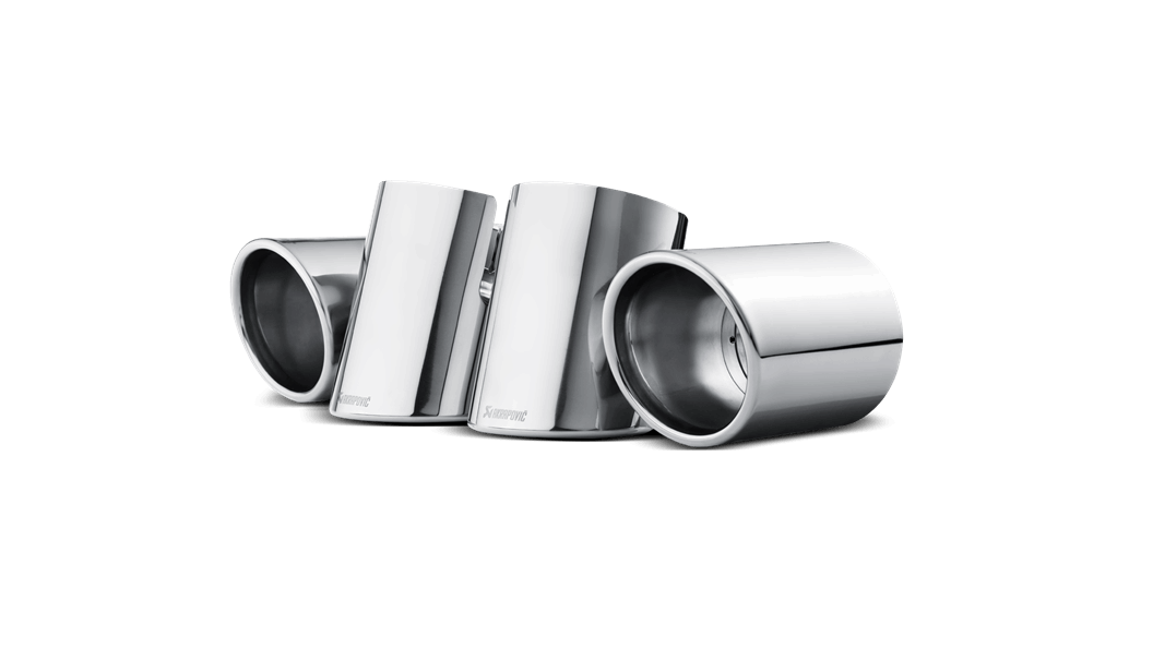 Akrapovič Porsche 958 Cayenne Titanium Tail Pipe Set (Inc. Cayenne, Cayenne S, Cayenne S Diesel & Cayenne Turbo S) - ML Performance UK 