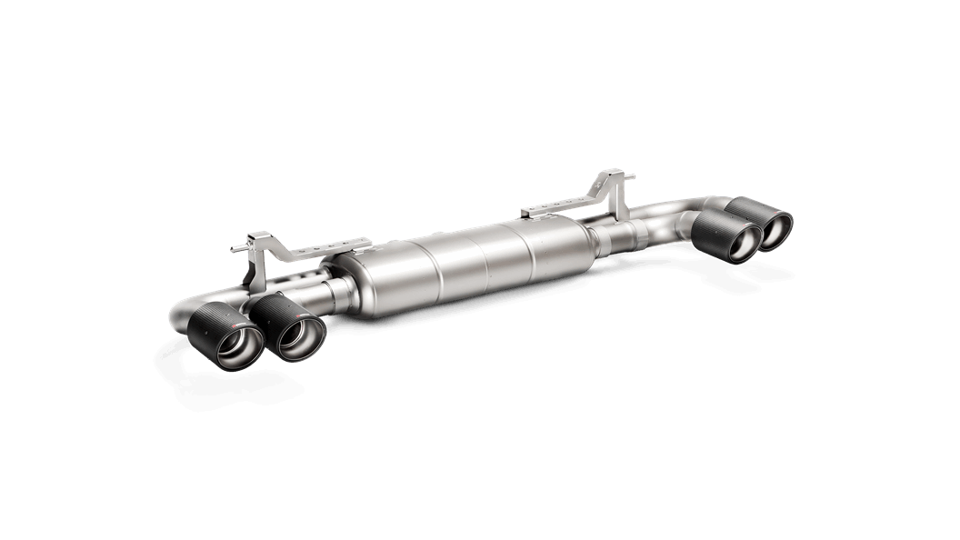 Akrapovič Porsche 958 Cayenne Turbo Slip-On Line Titanium Exhaust System - ML Performance UK