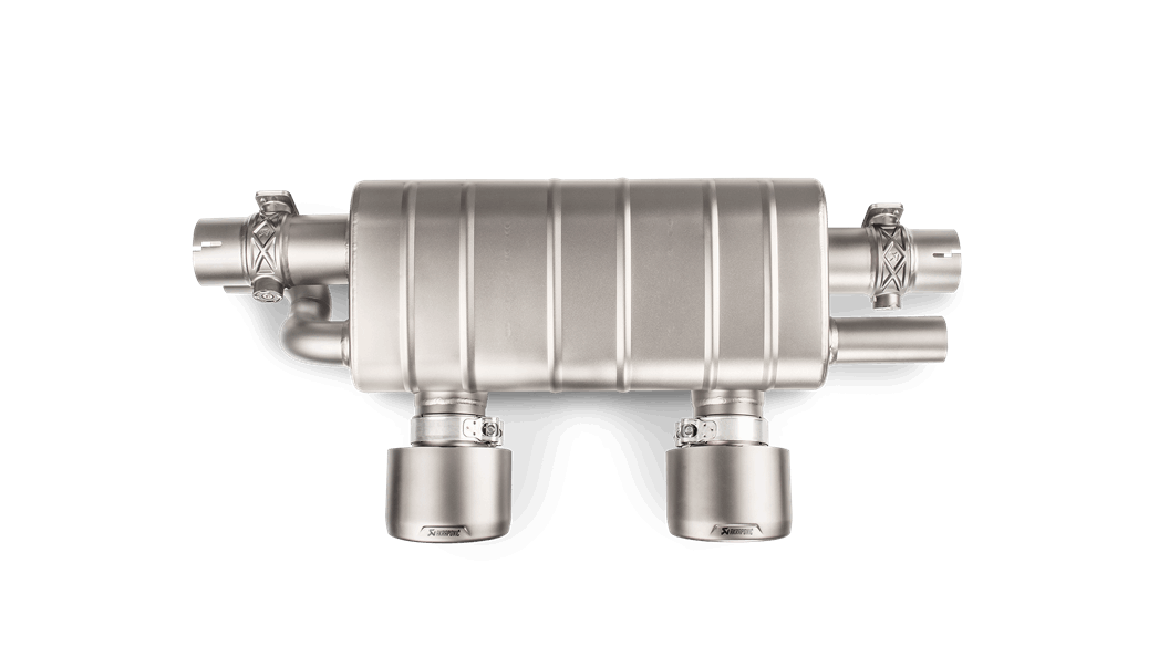 Akrapovič Porsche 991.2 911 Carrera Slip-On Line Titanium Exhaust System (Inc. Carrera, Carrera S, Carrera GTS & Carrera Cabriolet 4S) - ML Performance UK