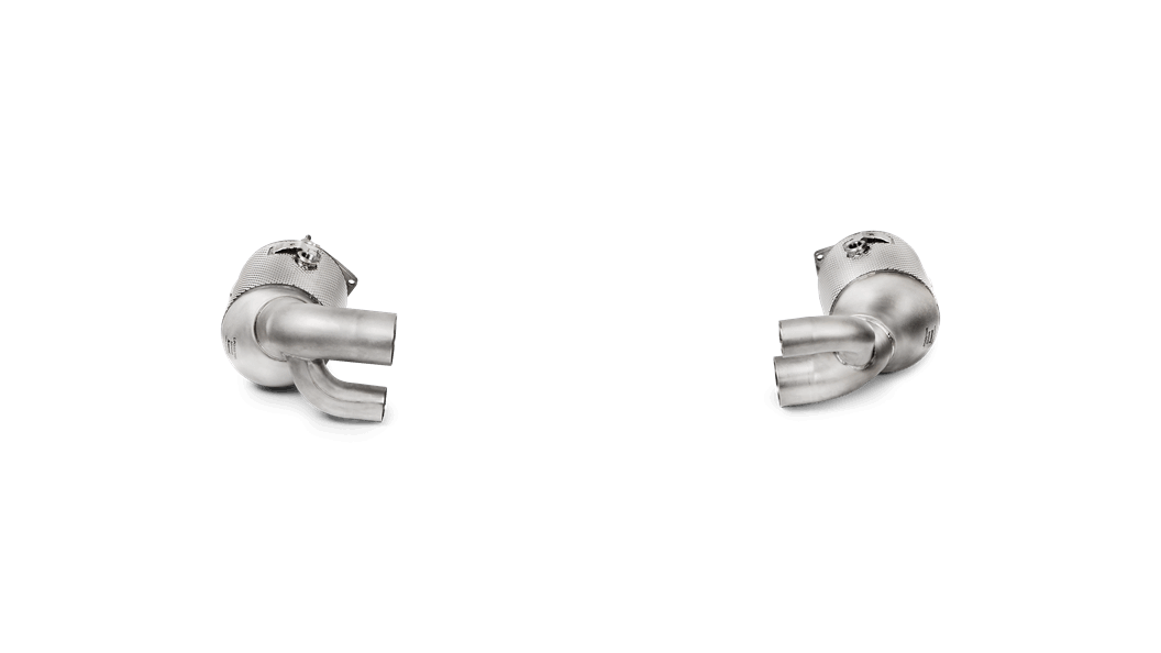 Akrapovič Porsche 991.2 911 Stainless Steel Catalytic Link Pipe Set (Inc. Carrera, Carrera S, Carrera Cabriolet S & Carrera Cabriolet GTS) - ML Performance UK