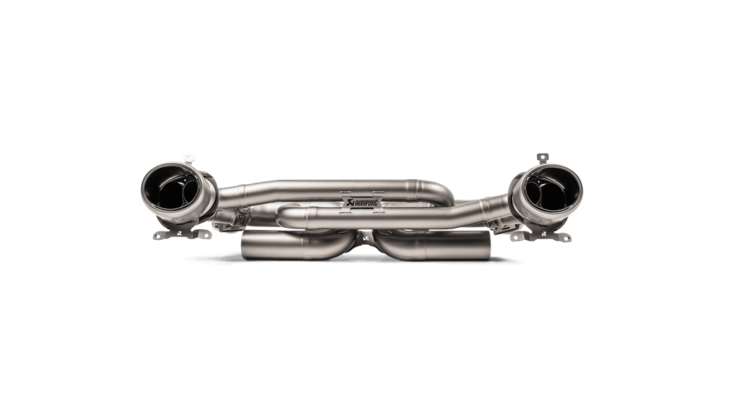 Akrapovič Porsche 992 911 Carrera Slip-On Race Line Titanium Exhaust System (Carrera, Carrera S, Carrera 4S & Carrera Cabriolet) - ML Performance UK