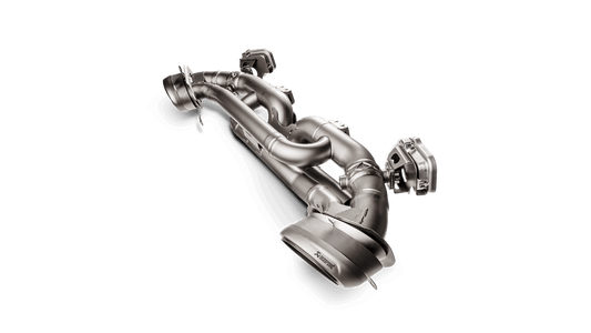 Akrapovič Porsche 992 911 Carrera Slip-On Race Line Titanium Exhaust System (Carrera, Carrera S, Carrera 4S & Carrera Cabriolet) - ML Performance UK