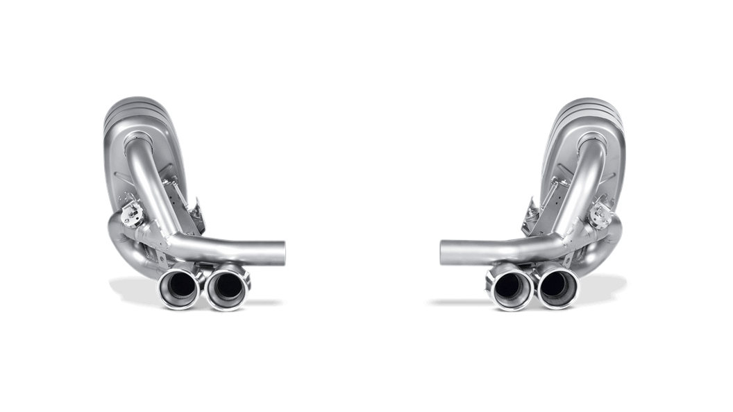 Akrapovič Porsche 997 DFI 911 Slip-On Line Titanium Exhaust System (Inc. Carrera S, Carrera GTS, Cabriolet 4 & Targa 4S) - ML Performance UK