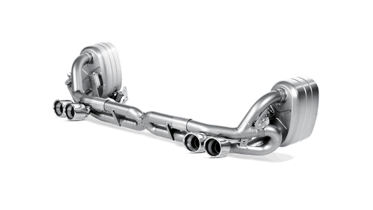 Akrapovič Porsche 997 DFI 911 Slip-On Line Titanium Optional Collector (Inc. Carrera, Carrera S, Carrera Cabriolet GTS & Targa 4S) - ML Performance UK