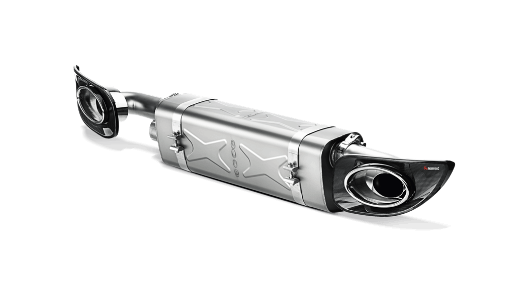 Akrapovič Porsche 997 FL 911 Turbo Slip-On Line Titanium Exhaust (911 Turbo & 911 Turbo S) - ML Performance UK