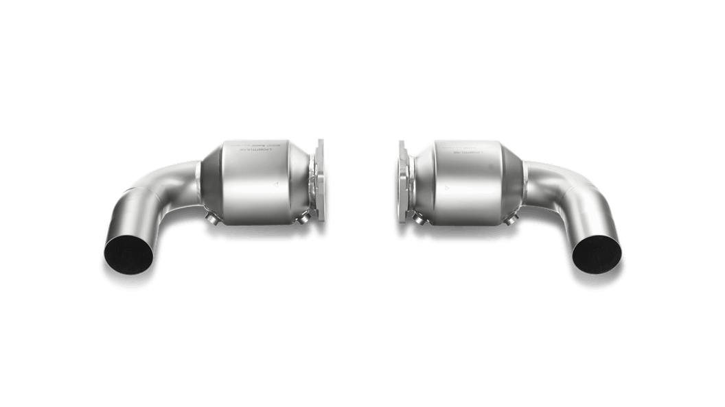 Akrapovič Porsche 997 FL 911 Turbo Titanium Link Pipe Set (911 Turbo & Turbo S) - ML Performance UK
