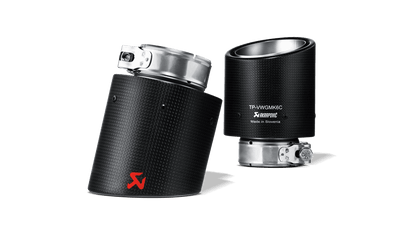 Akrapovic VW MK6 Golf Carbon Tail Pipe Set (Golf TSI, Golf GTD & Golf GTI) - ML Performance UK