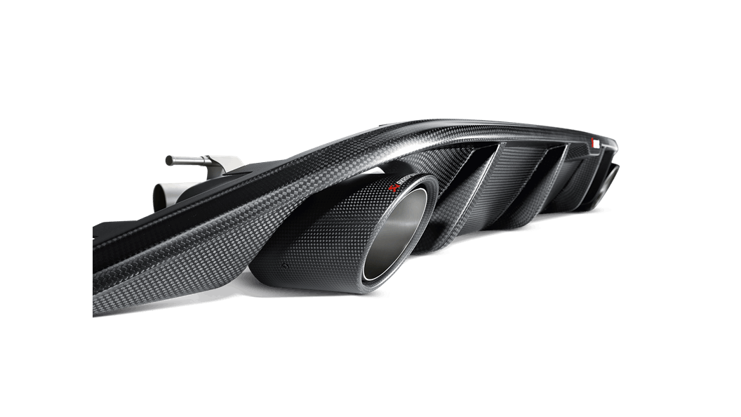 Akrapovic VW MK7 Golf GTI Rear Carbon Fibre Diffuser - ML Performance UK