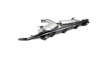 Akrapovic VW MK7 Golf GTI Rear Carbon Fibre Diffuser - ML Performance UK