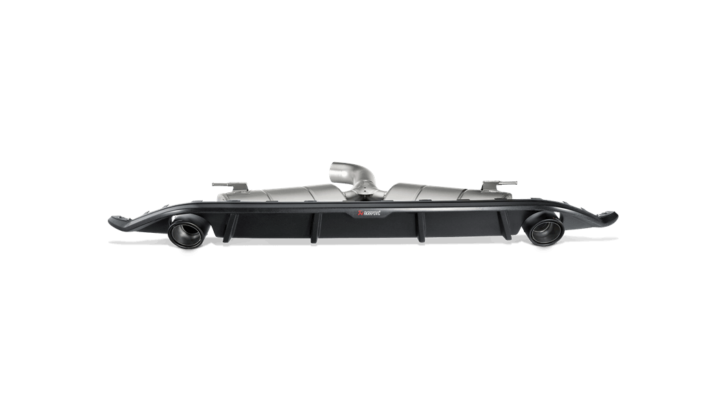 Akrapovic VW MK7 Golf GTI Rear Carbon Fibre Diffuser - ML Performance UK