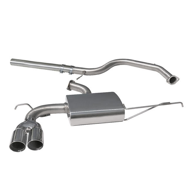 Cobra Exhaust Audi A3 (8P) 2.0 TDI 170PS (2WD) (3 Door) Twin Tip Cat Back Performance Exhaust | ML Performance UK Car Parts