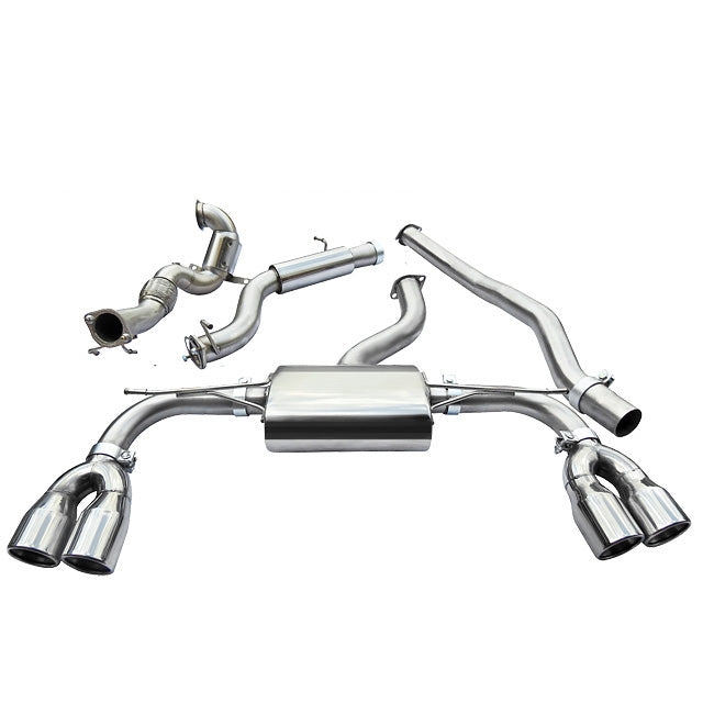 Cobra Exhaust Audi S3 (8V) 3 Door (Non-Valved) (13-17) Turbo Back Performance Exhaust | ML Performance UK Car Parts