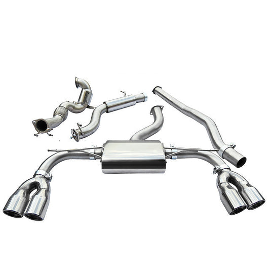 Cobra Exhaust Audi S3 (8V) 3 Door (Non-Valved) (13-17) Turbo Back Performance Exhaust | ML Performance UK Car Parts