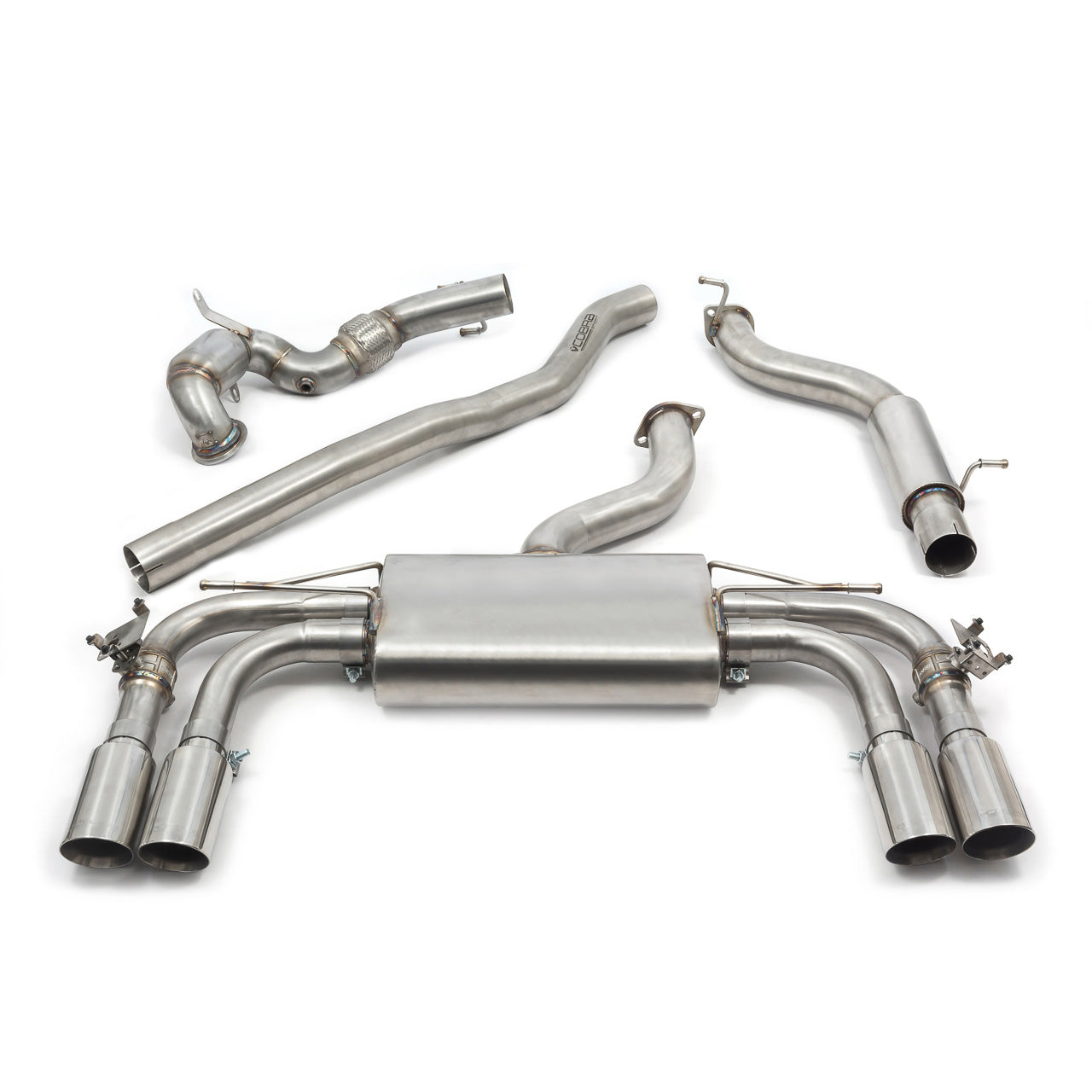 Cobra Exhaust Audi S3 (8V) 5 Door Sportback (Valved) (13-18) Turbo Back Performance Exhaust | ML Performance UK Car Parts