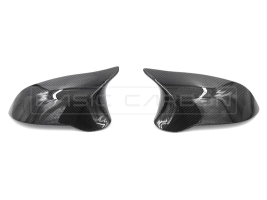 Basic Carbon BMW F20 F22 F30 F32 F87 Pre-Preg Dry Carbon Fibre Complete Mirror Unit (Inc. M135i, 335i & M2) - ML Performance UK
