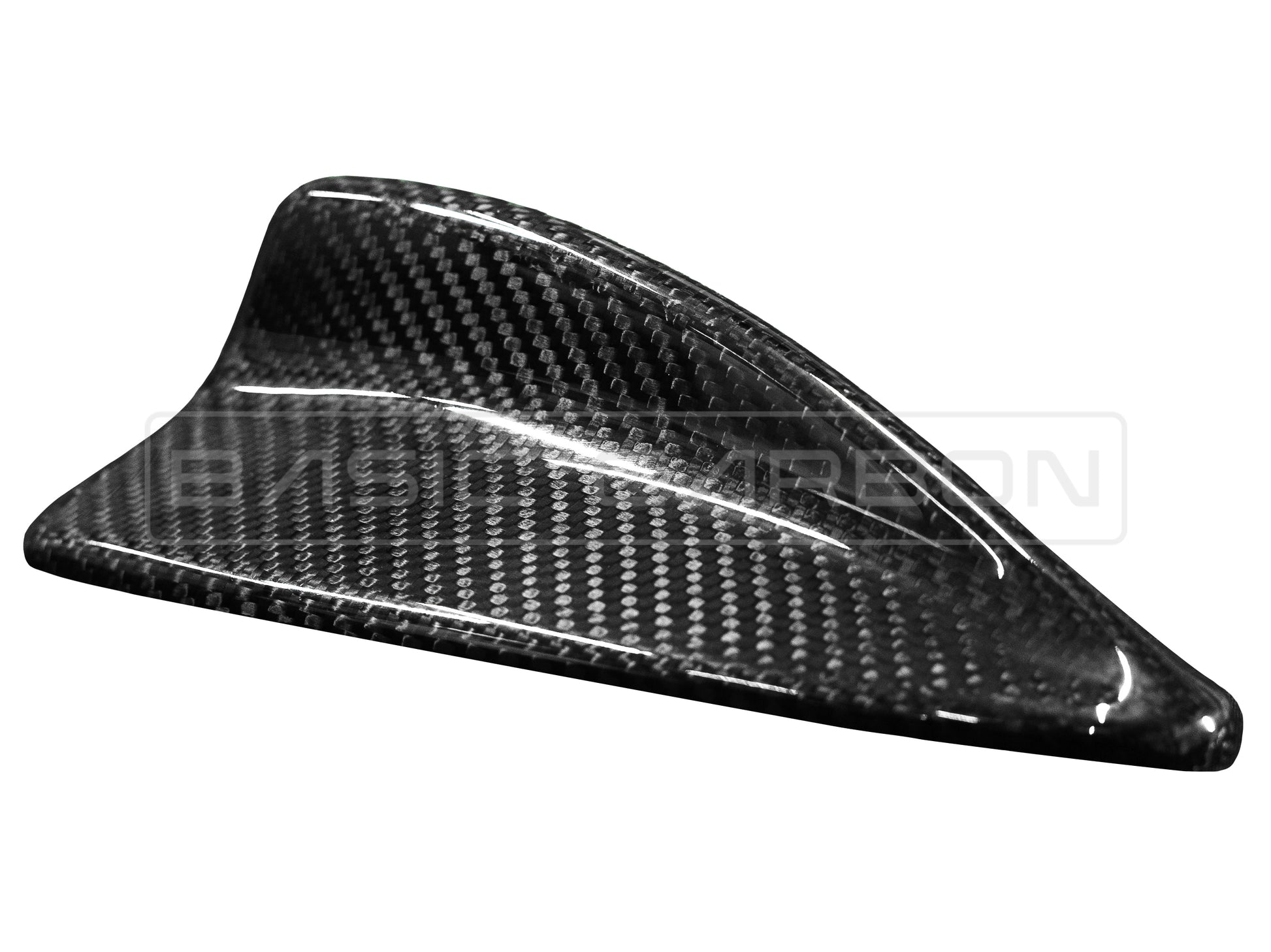 Basic Carbon BMW F Chassis Pre-Preg Carbon Fibre Shark Fin Cover (Inc. 335i, M2, M3, M4, M5, X5M & X6M) - ML Performance UK