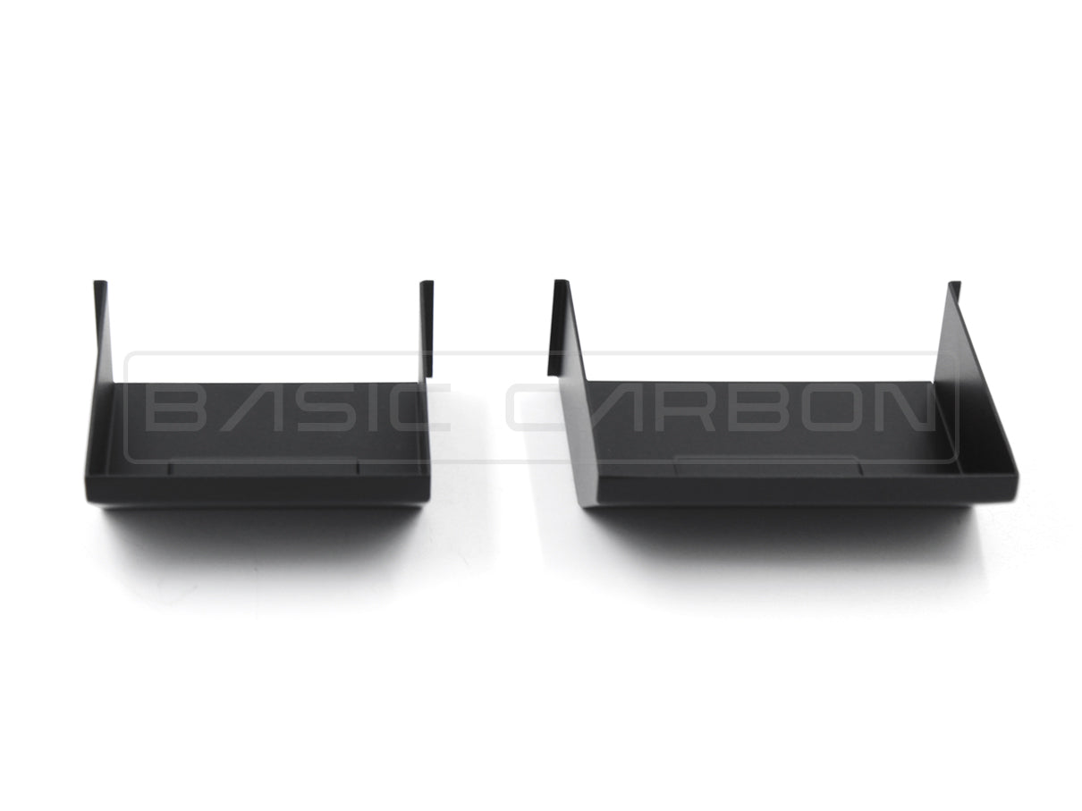 Basic Carbon BMW N43 N47 E81 E87 Aluminium Air Scoop (Inc. 118d, 120i, & 123d) - ML Performance UK